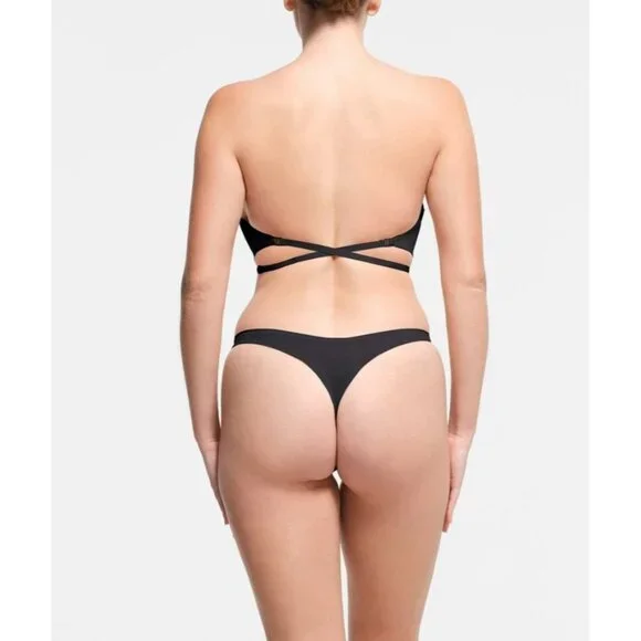 SKIMS Multi-Way Bra Underwire Bra Onyx Size 34D NWT - Picture 7 of 11